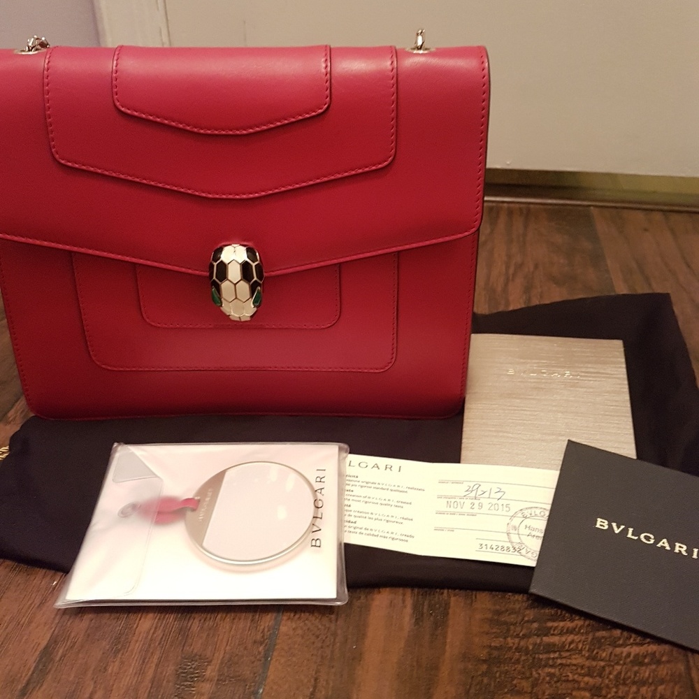 Bvlgari serpenti shoulder bag